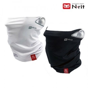 나스켐 엔릿 튜브나인 쿨엑스 골프 마스크 UV차단 이어루프