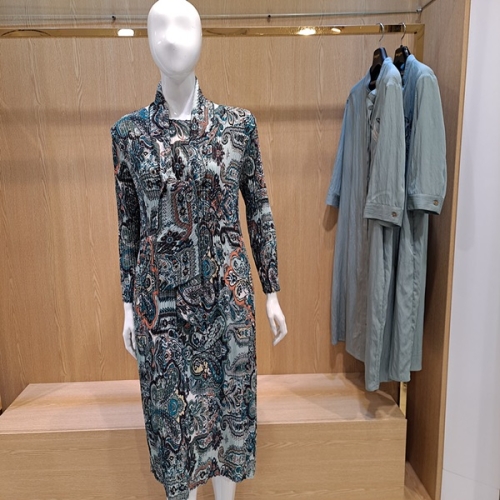 세루치 현대신촌 플리츠주름원피스 S26152A