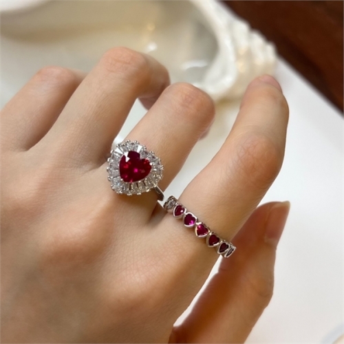 프린세스  BELLA.DOI 하트 큐빅 오픈링 반지 24k 도금 8718893 8718893