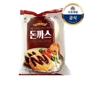 사조대림  대림선 속은 촉촉하고 겉은 바삭한 돈까스 1.35kg