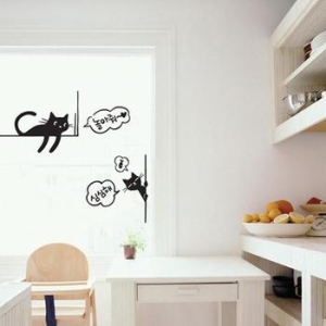 그래픽포인트스티커 놀아줘 고양이 WBSGWST53