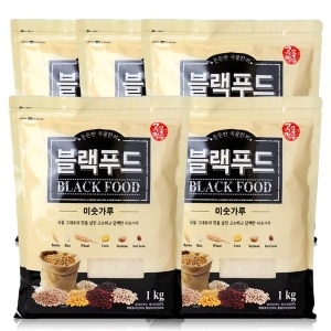곡물 가 블랙푸드 미숫가루 1kg x5개