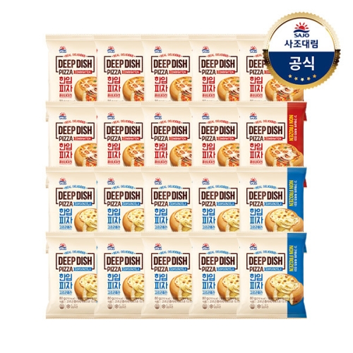 사조대림  한입피자 콤비네이션 80g