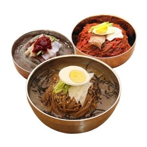 선비찬  물냉면10인분세트 옥천메밀냉면사리 2Kg + 냉면육수 10봉