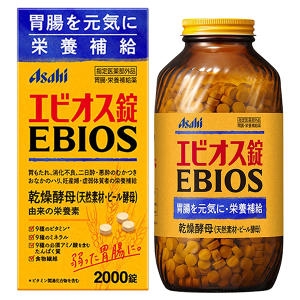 아사히 맥주 효모 에비오스 2000정