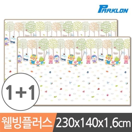 파크론 뽀로로 벅스 웰빙플러스 놀이방매트 230x140x1.6cm