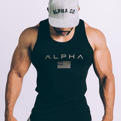 헐크 OHS-TMT2014 남성 헬스 민소매 티셔츠