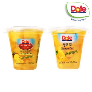 돌 Dole 후룻컵198g 망고6개 + 파인애플6개 무료택배