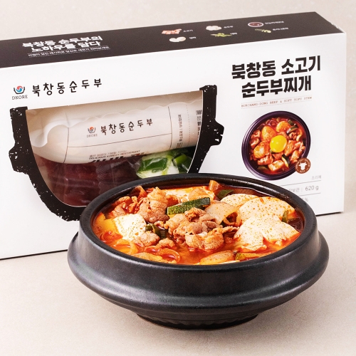 프레시지 북창동 소고기 순두부 찌개 620g 1개 - 에누리 가격비교