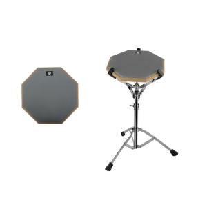 주닉스  드럼패드 드럼 연습패드 12인치 스탠드 포함