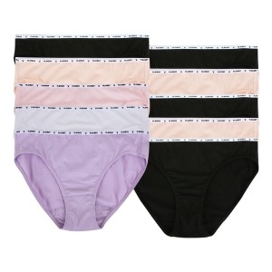 플레이보이 10매입 여성요일 면스판 팬티 여자삼각 PWP3604-10