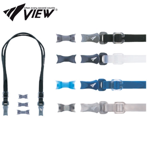 한국콜마  뷰 물안경 수영 고글 수경 스트랩 VPS501 수경