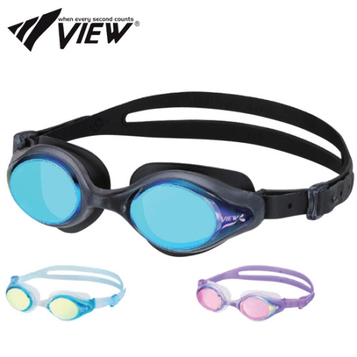 한국콜마  뷰 물안경 수영 고글 수경 여성용 V820MR 미러