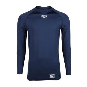 ZETT 제트 야구 긴팔 라운드 언더셔츠 BOK-342 곤색 ZT21BBIN002 V2206