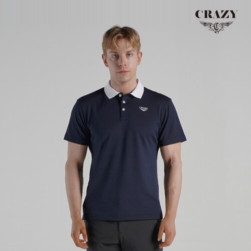 크레이지 어페럴 남성 골프 반팔티셔츠 CZM-TS2202NY