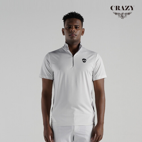 크레이지 어페럴 남성 골프 반팔티셔츠 CZM-TS2209WH