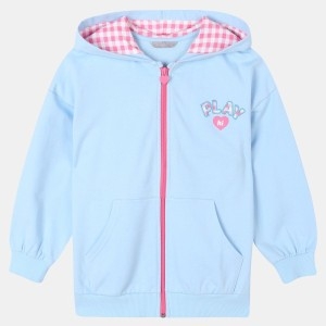 신디키즈 NC05 체크  나염 미쮸후드 집업 CIJM21301