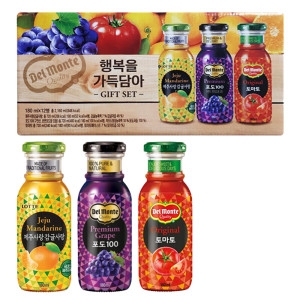 델몬트 행복을 가득담아 180mlx12병 선물세트