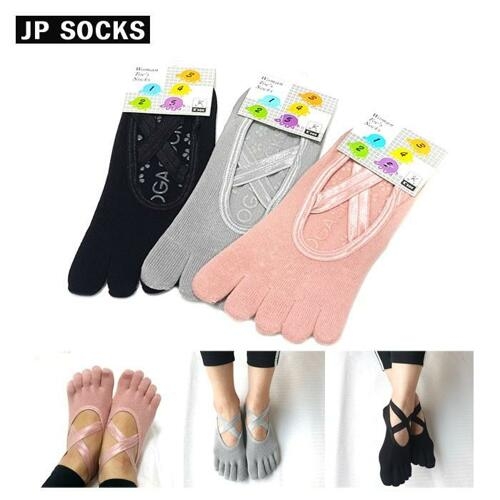 JP SOCKS 논슬립 필라테스,요가 양말 1켤레 OPENTOE 5514856