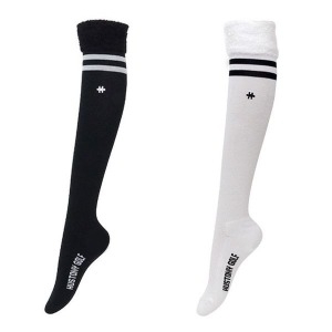 발란스3000  스포츠 여성 양말 퍼장식 발바닥 겨울 3W207E8D 엣지님 블랙