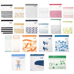 이케아  지퍼백 모음