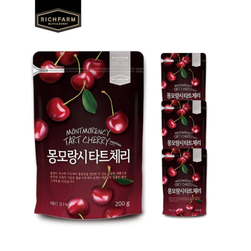 리치팜너트 몽모랑시 타트체리 200g