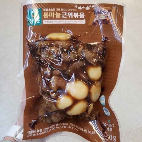 정다운  통마늘 근위볶음 350g