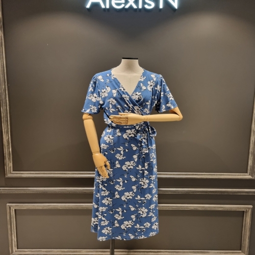 제시뉴욕 플라워 랩 원피스 BC65NLOQ1030