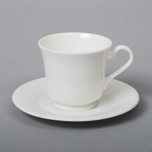 한국도자기 백지 디멘션 커피잔 2인 세트