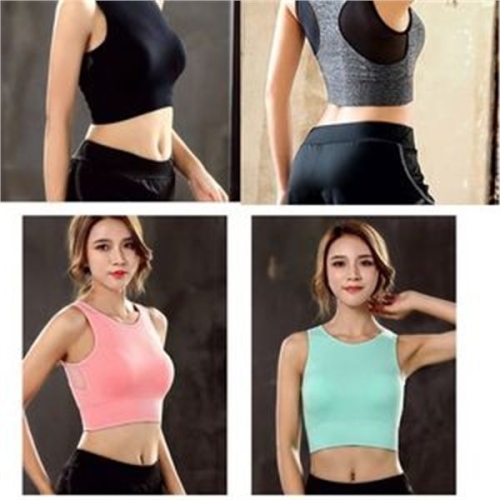 블랙S  스포츠브라 브라탑 심리스브라 요가복 필라테