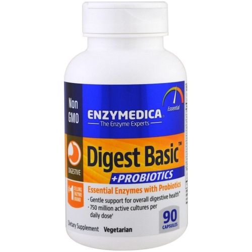 엔자이메디카 Enzymedica Digest Basic 프로바이오틱스 90 캡슐