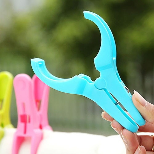 와인앤쿡  다용도 이불 빨래 집게 4개1세트 색상랜덤