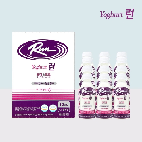 신앙촌식품 런 요구르트 120ml