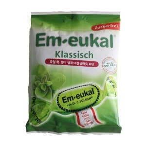엠오이칼  클래식 무가당 캔디 75g 1팩 멘톨 이소말트