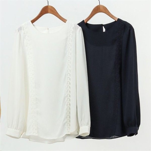 아이우먼 빅사이즈사랑해요 C742L102 서스데이지블라우스 WB