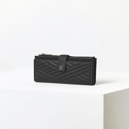 닥스 ACC 쇼핑백동봉 CARLISLE 블랙 칼라일 엠보 가죽 골드DD 핸드폰 월릿백 WA2F215