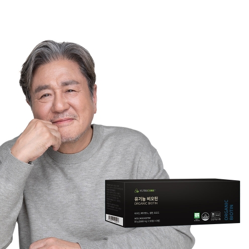 뉴트리코어 유기농 비오틴 600mg 60정