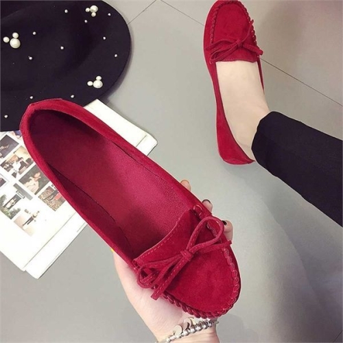 오노마 ONM 여자 30대 스웨이드 단화 낮은굽 캐주얼 여성 로퍼 8531206