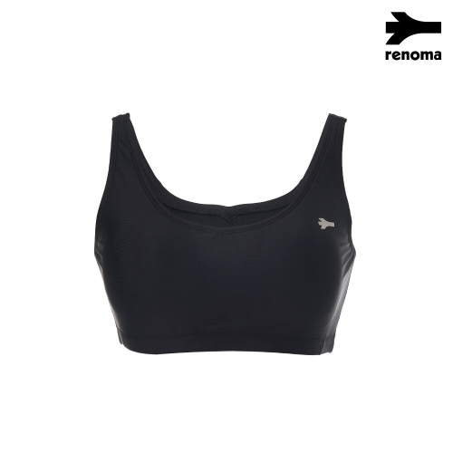 레노마  수영복 여성 비치 베이직 스포츠브라탑 TS2C998_BK