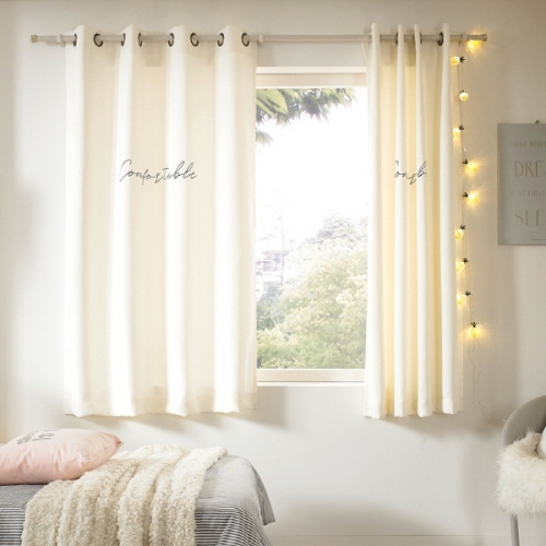 알뜨리 암막 방한 커튼 아이보리250 현관 거실커튼 방풍 커텐