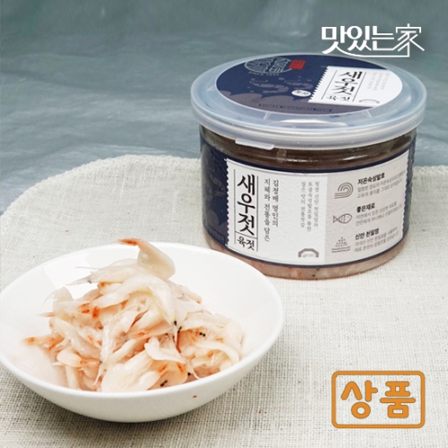 굴다리식품  김정배 명인젓갈 새우 육젓 특 250g 1개