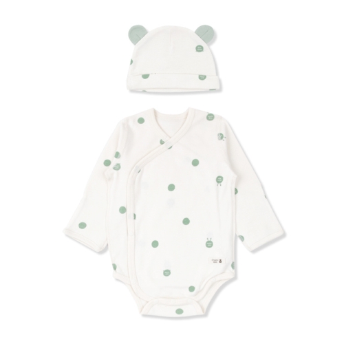 오가닉맘 Y모코배내바디수트세트MHFNBS01