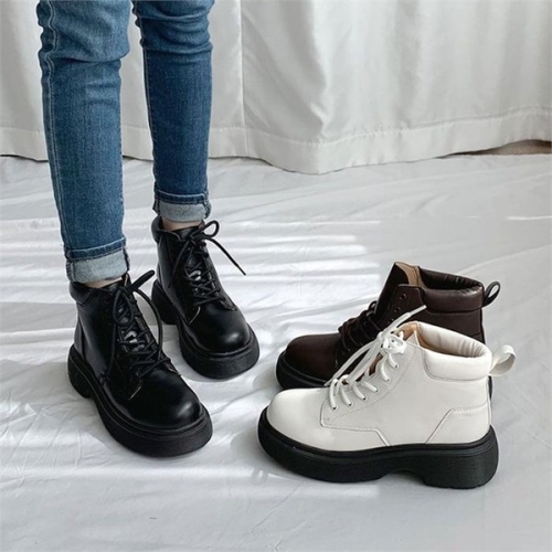 오노마 ONM 워커힐 통굽신발 레이스업 스트릿패션 캐주얼슈즈 8533733 8533733