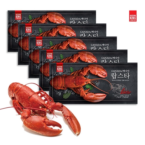 오션킹  캐나다 자숙 랍스터 총2.1kg이상 400~500g