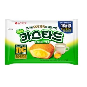 롯데  카스타드 오리지널 2번들 460g