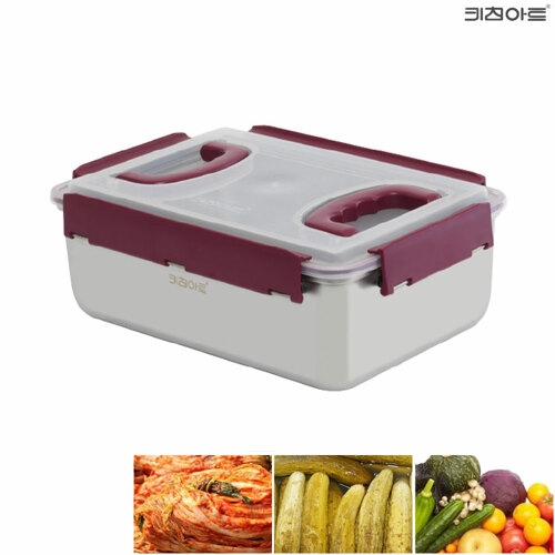 키친아트 다용도 스텐 김치통 7.5L