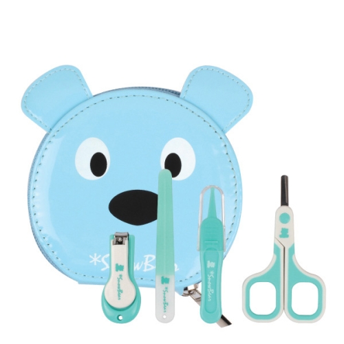 퍼펙션 스노우베어 신생아 안전손톱깍이 4종세트