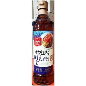 하선정 멸치액젓 1K 대용량 식자재