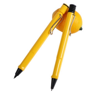 라미  사파리 옐로우 샤프 볼펜 샤프볼펜세트 무료각인