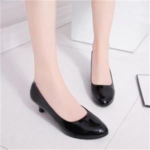 오노마 ONM 에나멜 미들굽 기본 펌프스힐 뽀족코 정장 캐주얼구두 S8303836